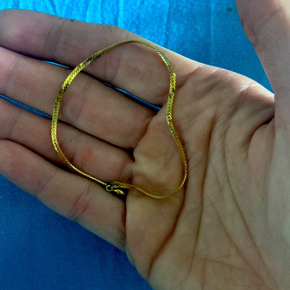 Womans gold bracelet